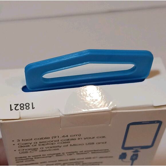 Goxt Micro & Type C USB Cable Charge & Sync 3ft NWT - Picture 5 of 5